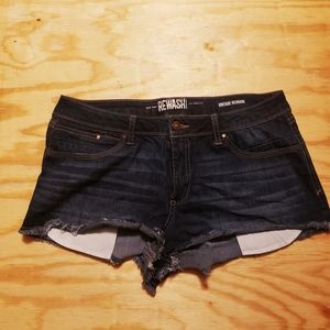 Jean Cut-off shorts high cut